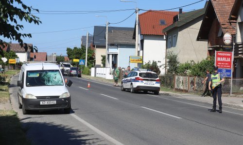 Poginule pješakinje u Zagrebu i kod Varaždina, na jednu naletio motor, a na drugu auto