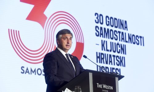 Plenković: Pred nama su tri godine reformi, imamo prostora za spajanje općina, a dva glavna izazova su demografija i klimatske promjene
