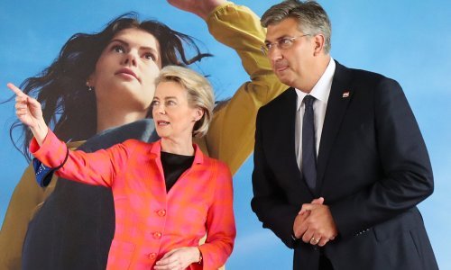 [FOTO] Ursula von der Leyen na sjednici Vlade u NSK: Hrvatska ima sjajan Nacionalni plan za oporavak i otpornost!