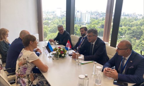 Plenković održao niz bilateralnih sastanka na rubu samita u Sofiji: Sastao se s bugarskim predsjednikom, estonskom predsjednicom, ali i predstavnicima Amazona