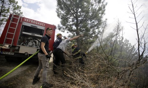 Kod Kupresa gori šuma, gasitelji nemoćni