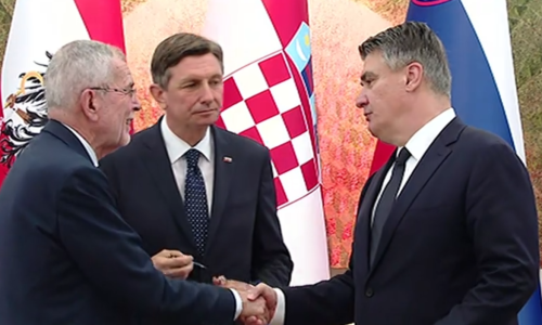 Predsjednici Austrije, Slovenije i Hrvatske o Krškom, zapadnom Balkanu i koroni, Milanović obvezu cijepljenja usporedio s pojasom u automobilu ili vojskom u Jugoslaviji: Država te ne može natjerati, ne vidim izlaz iz toga
