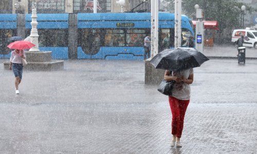 Kiša, pljuskovi, grmljavina... Na istok i u središnji dio zemlje stiže promjena vremena, a što nas čeka za vikend?