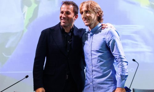 [FOTO] Del Piero, Modrić i Dalić predstavili nogometni kamp u Petrčanima; talijanska legenda poručila Hrvatima: Veliki ste pobjednici