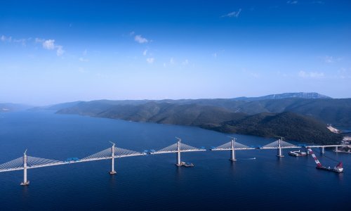 [FOTO] Butković: Idući tjedan spajamo Pelješki most, projekt svih projekata