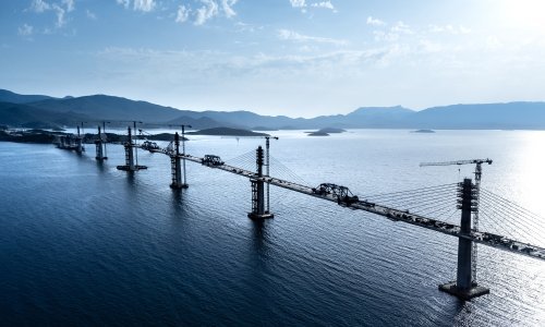 [VIDEO] Pogledajte kadar po kadar kako su se odvijali radovi na gradnji Pelješkog mosta