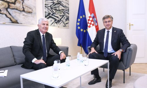 Plenković i Čović razgovarali o aktualnoj situaciji u BiH
