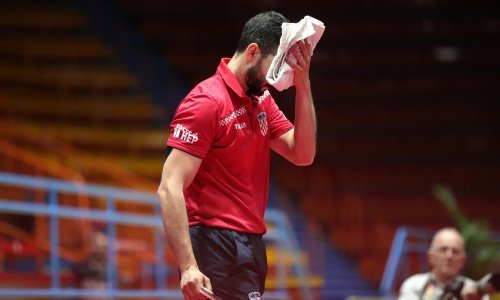 Hrvatski stolnotenisač Andrej Gaćina završio je svoj četvrti nastup na Olimpijskim igrama; sjajni Francuz Lebasson izbacio ga je za 38 minuta