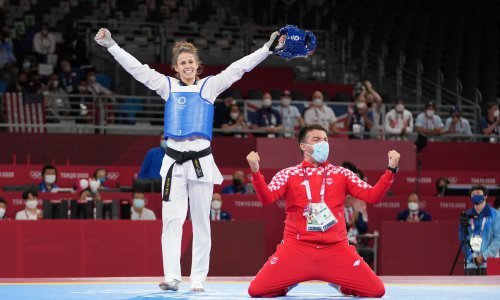 Emocije svladale našu zlatnu olimpijku! Matea Jelić: 'Obećala sam da neću iznevjeriti svoju obitelj i cijelu Hrvatsku'