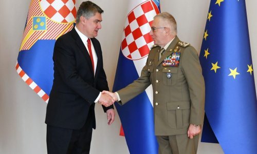 Milanović se sastao sa čelnikom Vojnog odbora Europske unije, razgovarali o 'Strateškom kompasu'