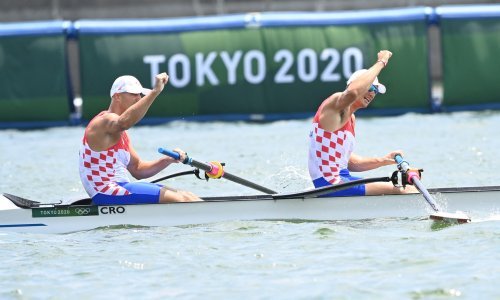 [FOTO] Martin i Valent Sinković potukli konkurenciju na Igrama u Tokiju, osvojili zlato i ispisali povijest veslanja