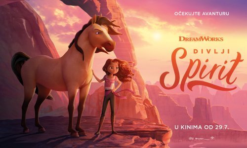 Crtani film Divlji Spirit u svim kinima