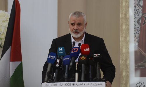 Ismail Hanijeh ponovno izabran za vođu palestinskog islamističkog pokreta Hamasa