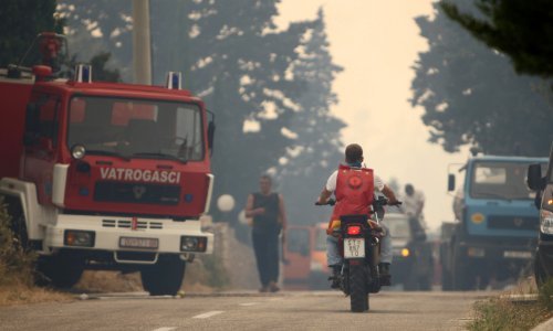 Požar u industrijskoj zoni u Osijeku je pod nadzorom