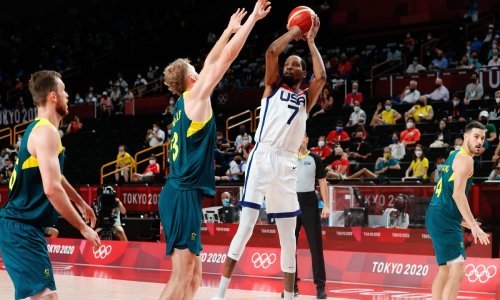 Američke NBA zvijezde predvođene Kevinom Durantom slomile Australce tek u drugom poluvremenu; sada žele četvrto olimpijsko zlato u nizu