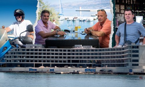 [FOTO] 'Da mi se ovaj pusti beton sviđa, baš i nije. Ali što bismo trebali, svaki dan sjediti na žalu i frigati srdele?': Na licu mjesta provjerili smo što o hotelu oko kojeg se digla velika frka kažu Postirani