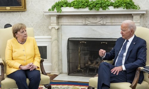 Merkel i Biden obećali usku suradnju u krizi u Afganistanu