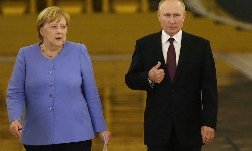 [FOTO] Merkel u oproštajnom posjetu Moskvi zatražila oslobađanje Navaljnog