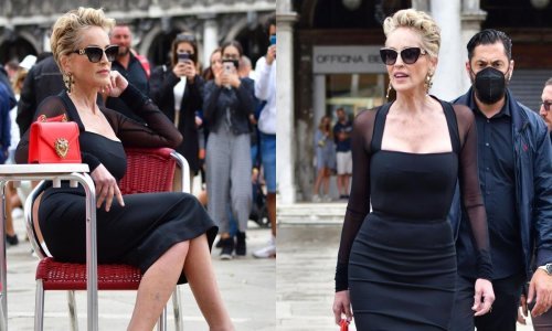 Postala je glavnom atrakcijom u Veneciji: Sharon Stone u 63-oj zablistala u ulozi modela