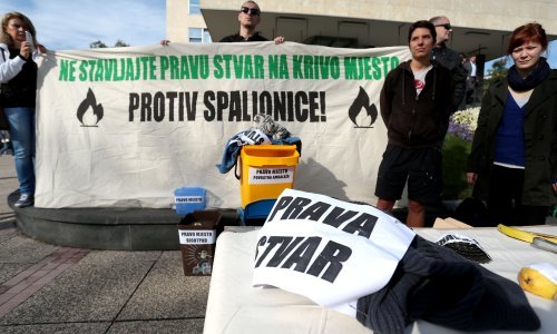 Zeleni traže zaustavljanje gradnje spalionice u Sisku