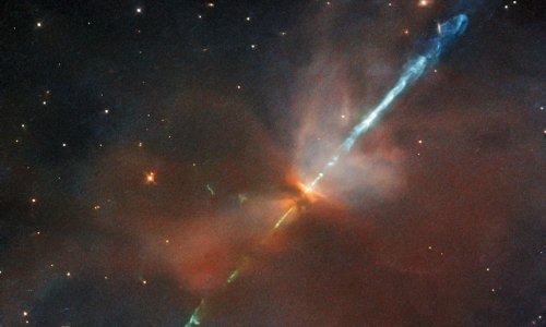 [FOTO] Mlazovi plavog plina izbijaju iz oblaka prašine: Pogledajte detaljnu sliku vrlo rijetkog kozmičkog objekta