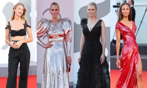 Holivudski glamur zavladao je Venecijom: Slavne dame blistaju u senzacionalnim haljinama