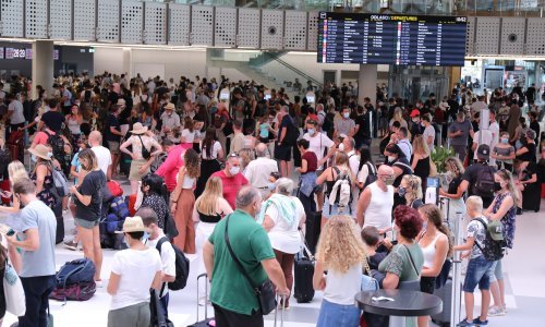 Sve zračne luke s velikim porastima u srpnju, Split s daleko najviše putnika