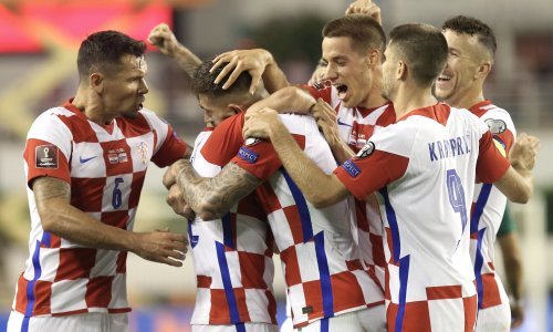 [FOTO] Briljantna Hrvatska u potpunosti nadigrala nemoćnu Sloveniju te napravila novi korak prema plasmanu na SP u Kataru