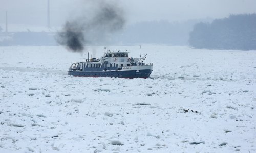 Ledolomac probio led na Dunavu