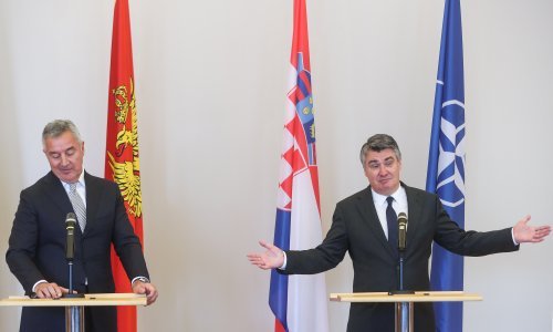 [FOTO/VIDEO] Milanović primio Milu Đukanovića: Nakon izjave da su prava Srba u Crnoj Gori danas više ugrožena nego u Pavelićevoj Hrvatskoj može jedino letjeti šaka