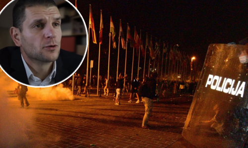 Oglasio se organizator nasilnog prosvjeda ispred slovenskog parlamenta: Nemam grižnju savjesti