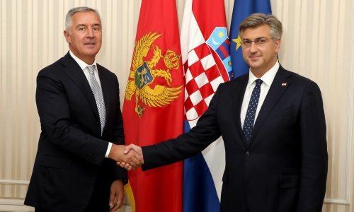 [FOTO] Plenković: Hrvatska podupire suverenost i neovisnost Crne Gore
