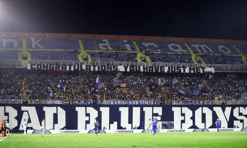 Boysi su imali poruku za navijače West Hama, a na sjevernoj tribini  stadiona pojavio se i 'ratni plijen' bez kojeg su ostali Englezi