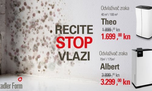Recite stop vlazi u prostorijama