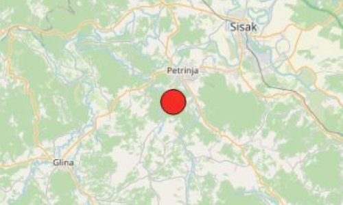 Potres kod Petrinje, magnituda 3.1 prema Richteru
