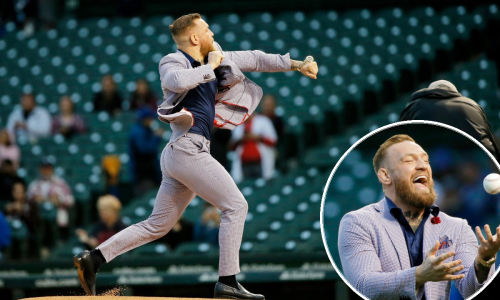 [VIDEO/FOTO] Conor McGregor izveo jedno od najgorih početnih bacanja na utakmici bejzbola te postao predmet sprdnje na društvenim mrežama
