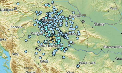 Sisak pogodio potres od 3,6 stupnjeva po Richteru