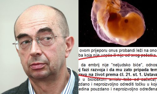 Jedini je bio protiv pobačaja. Tko je on?