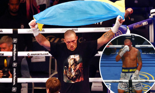 [VIDEO/FOTO] Emocije slomile Oleksandra Usika novog prvaka u teškoj kategoriji; evo što se točno dogodilo nakon što je sudac u ringu proglasio pobjednika