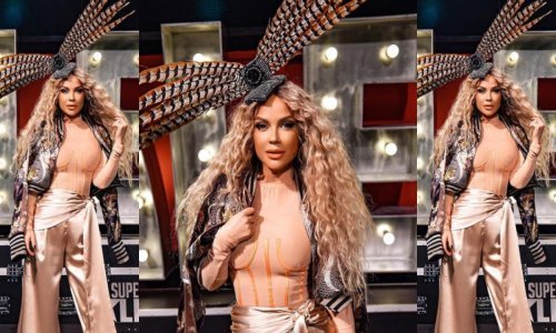 Komentara ne nedostaje: Maja Šuput privlačila poglede ekstravagantnim ukrasom s perjem