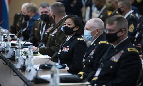 [FOTO] Banožić: Prioriteti se odnose na cyber sigurnost, kibernetičke aktivnosti te na hibridna djelovanja