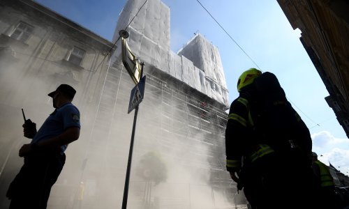 [FOTO/VIDEO] Pogledajte kako je izgledalo miniranje u crkvi u središtu Zagreba