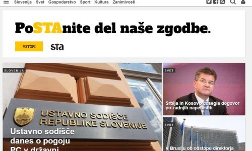 Direktor slovenske novinske agencije STA podnio ostavku