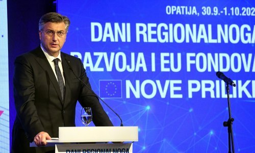 Plenković u Opatiji otkrio pet ciljeva gospodarskog rasta i poručio: Hrvatska je premostila krizu bez lomova