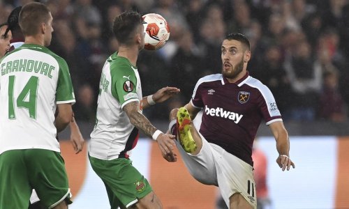 West Ham se lako obračunao s bečkim Rapidom te zadržao  vodstvo u skupini H