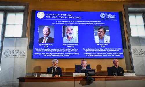 Dodijeljena Nobelova nagrada za fiziku: Dijele je Syukuro Manabe, Hasselmann i Parisi za 'revolucionaran doprinos razumijevanju složenih fizikalnih sustava'