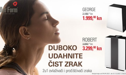 Duboko udahnite čist zrak u svom stanu
