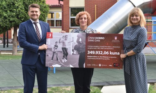 PBZ Grupa donirala Dječjem domu Sveta Ana Vinkovci polivalentno igralište