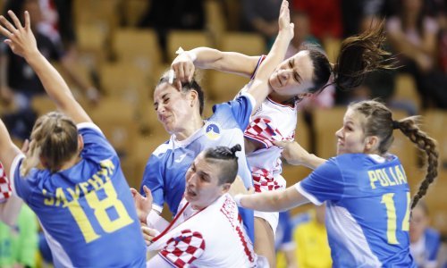 'Kraljice šoka' doživjele težak šok; hrvatske rukometašice neočekivano su izgubile od Ukrajine na startu kvalifikacija za EP
