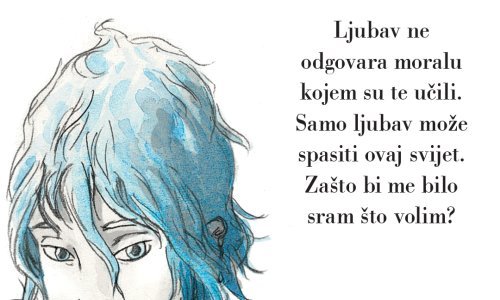 Promocija kultne knjige 'Plava je najtoplija boja' Jul Maroh po kojoj je snimljen suvremeni klasik 'Adelin život